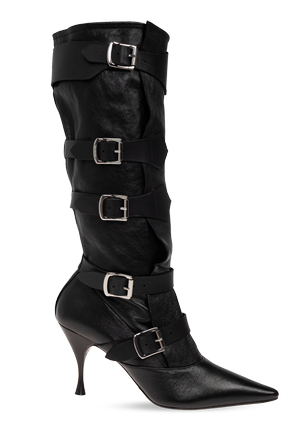 Heeled boots "Treasure"