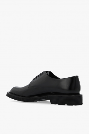 Saint Laurent ‘Army’ leather derby winter shoes
