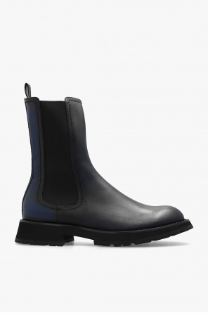 Leather chelsea boots od Alexander McQueen