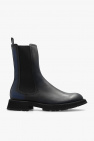 Alexander McQueen BLACK Leather Chelsea boots