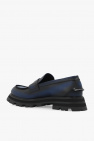 Alexander McQueen NAVY BLUE Leather loafers