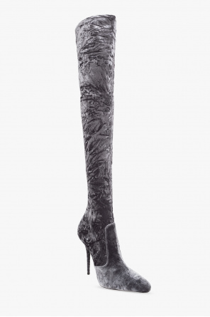 Saint Laurent ‘Talia’ heeled thigh-high boots