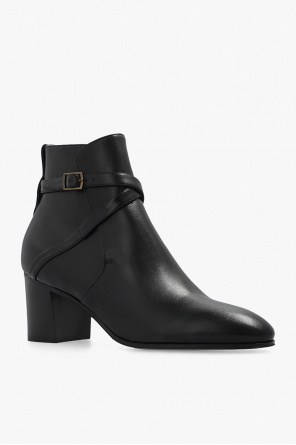 Saint Laurent Heeled leather ankle boots