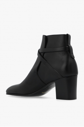 Saint Laurent Heeled leather ankle boots
