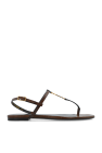Saint Laurent BROWN ‘Cassandra’ sandals