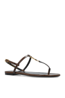 Saint Laurent BROWN ‘Cassandra’ sandals
