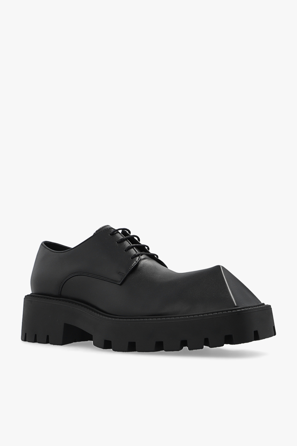 Black ‘Rhino’ leather derby shoes Balenciaga - Vitkac Germany