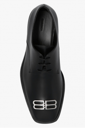 Balenciaga Sergio Rossi Embroidered Thigh-High Boots