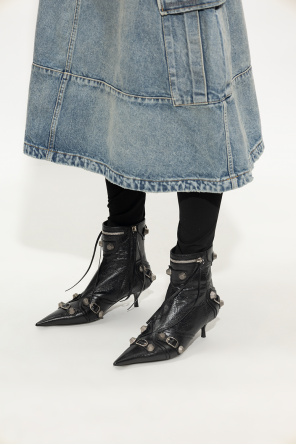 ‘cagole’ heeled ankle boots od Balenciaga