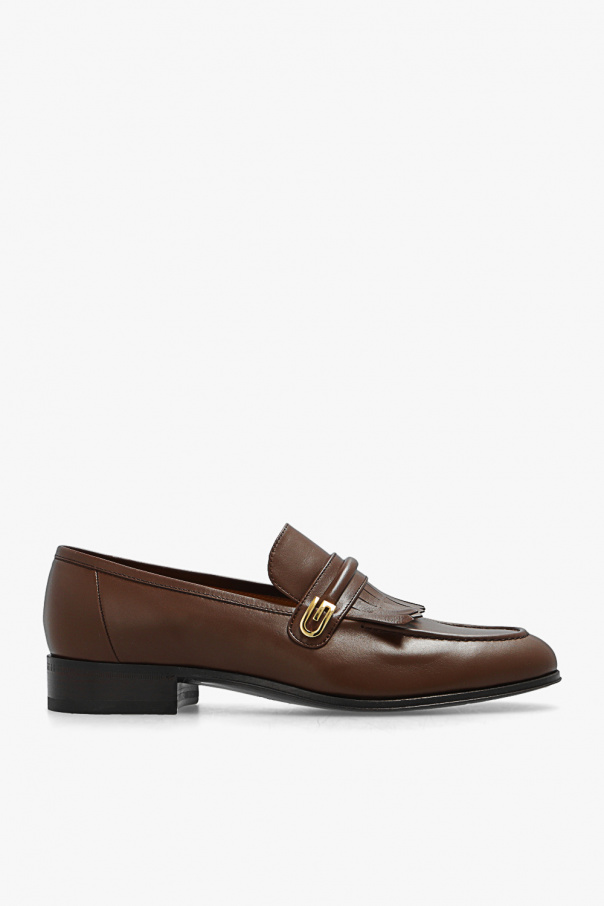 gucci typu Leather loafers