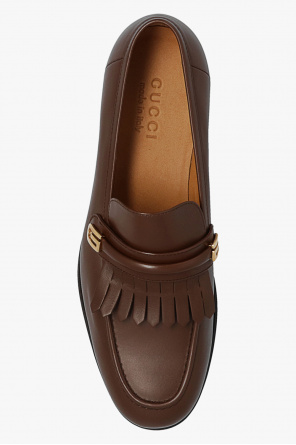 gucci typu Leather loafers