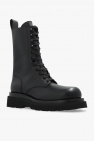 Bottega Veneta BLACK ‘Lug’ ankle boots