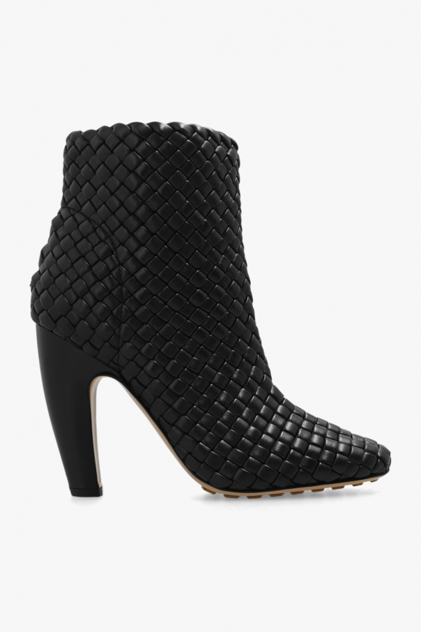 bottega Set Veneta ‘Canalazzo’ leather ankle boots