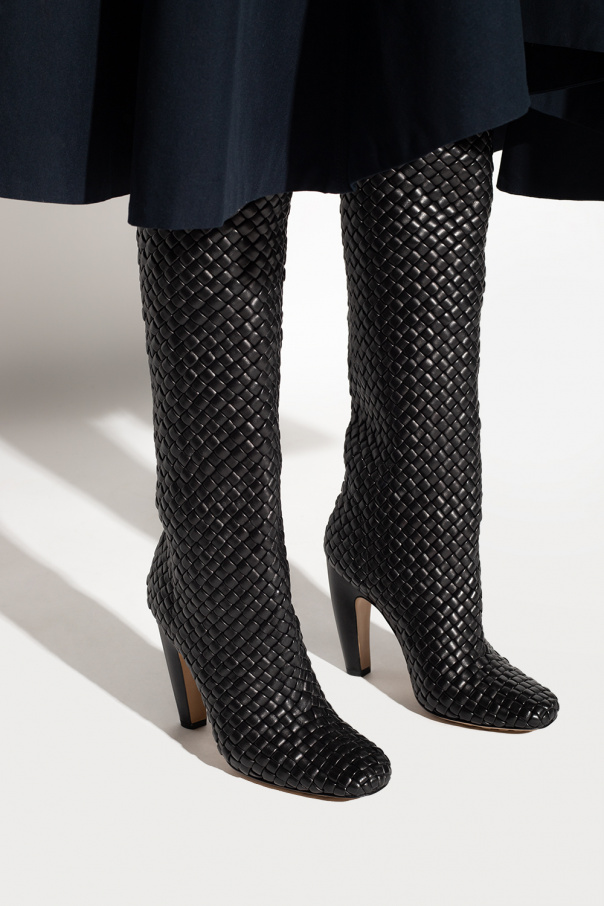 bottega Knot Veneta ‘Canalazzo’ heeled boots