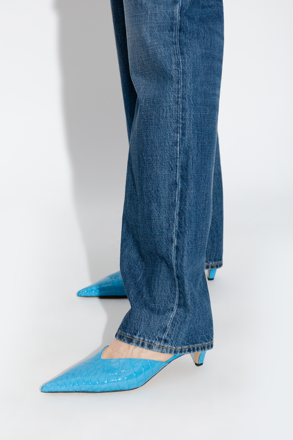 bottega bootcut-jeans Veneta ‘Punta’ mules