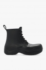 Bottega Veneta BLACK ‘Puddle’ rain boots