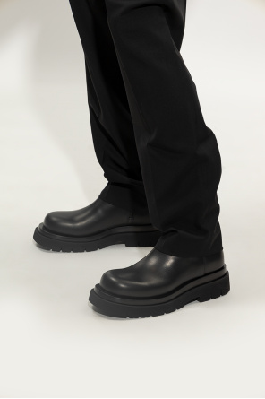 ‘puddle’ leather ankle boots od Bottega Veneta