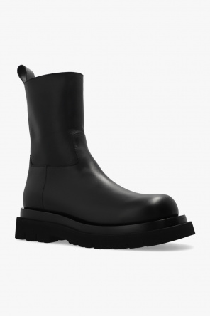 bottega Pre-Owned Veneta ‘Puddle’ leather ankle boots