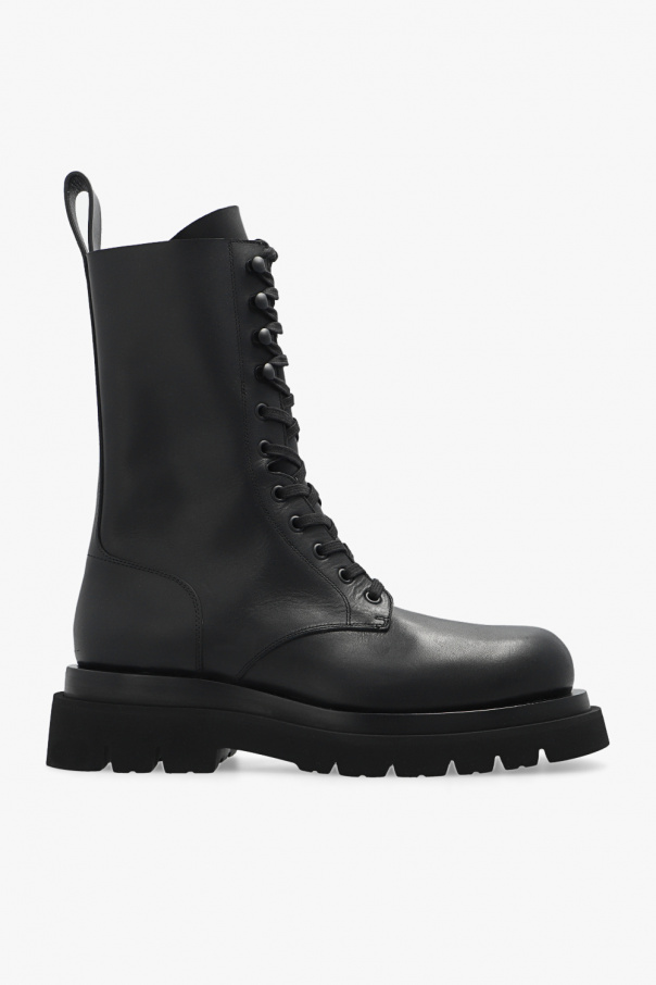 bottega ASYMMETRICAL Veneta ‘Lug’ ankle boots