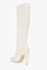 Bottega Veneta WHITE ‘Canalazzo’ heeled boots