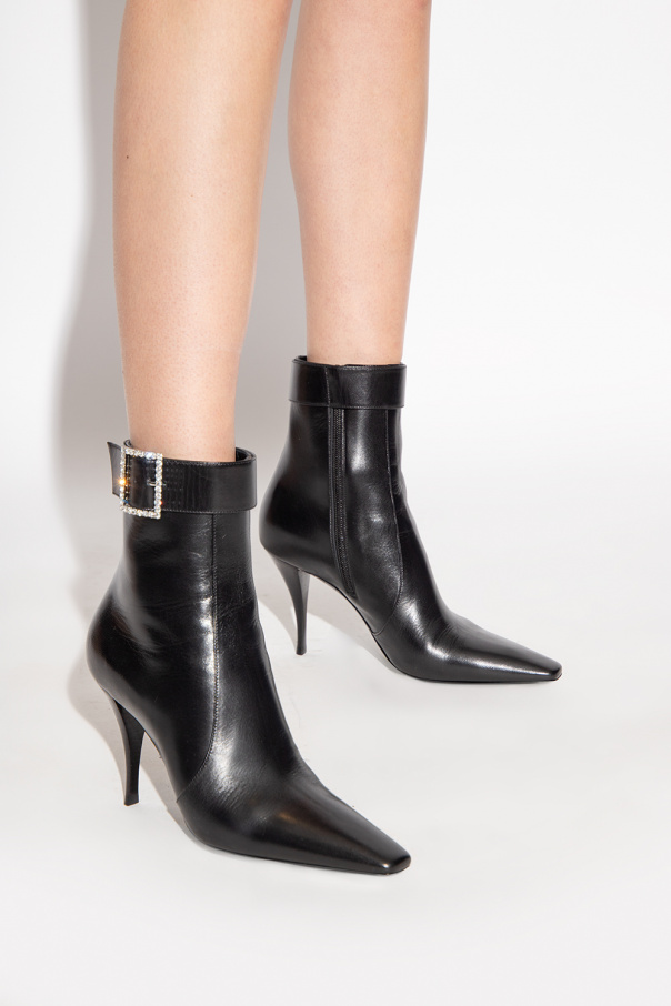 Saint Laurent ‘Jill’ heeled ankle boots