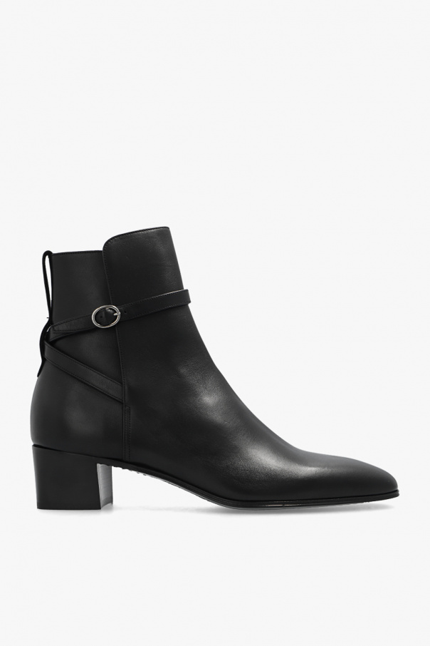 ‘Terry’ leather ankle boots od Saint Laurent