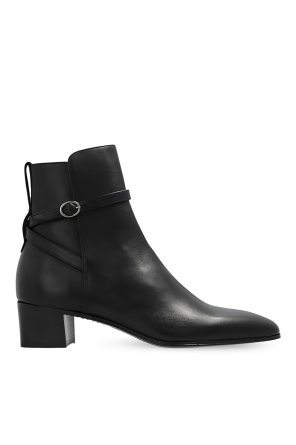 ‘Terry’ leather ankle boots
