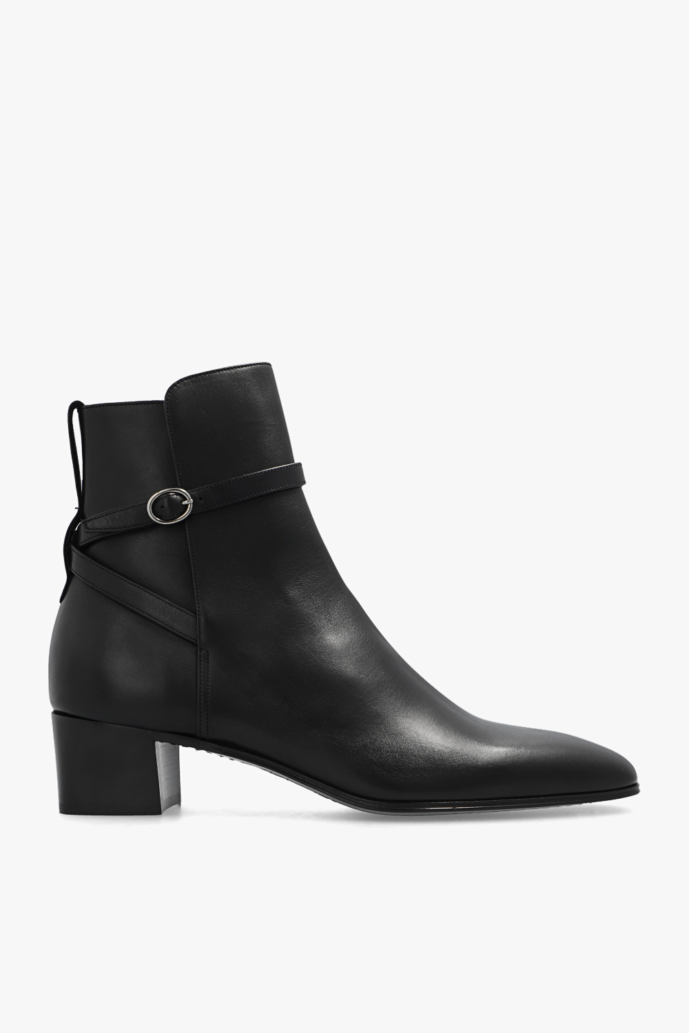 Saint Laurent ‘Terry’ leather ankle boots