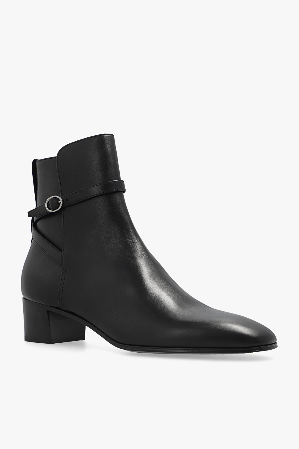 Saint Laurent ‘Terry’ leather ankle boots