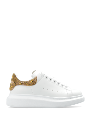 alexander mcqueen kids touch strap extended sole sneakers item