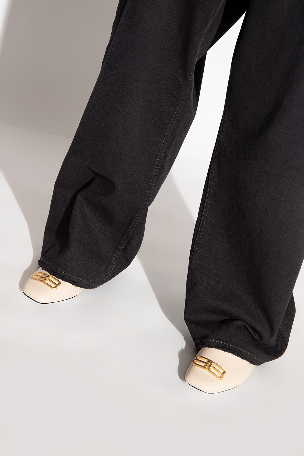 Balenciaga ‘Cosy BB’ leather slides | Women's Shoes | Vitkac