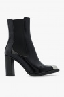 Alexander McQueen Patent-leather heeled ankle boots