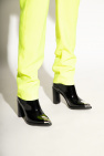 Alexander McQueen Patent-leather heeled ankle boots