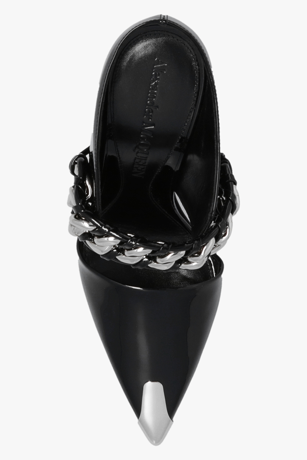 Alexander McQueen Leather pumps