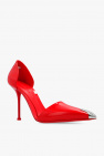 Alexander McQueen Leather pumps