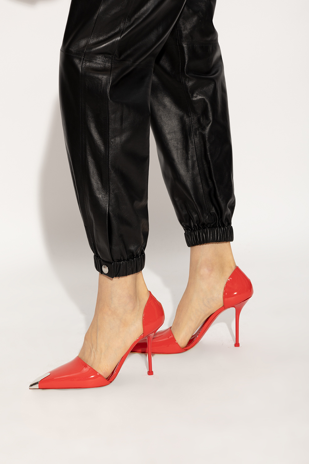 Alexander McQueen Leather pumps