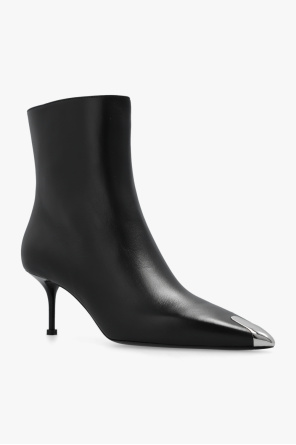 Alexander McQueen Leather heeled ankle boots