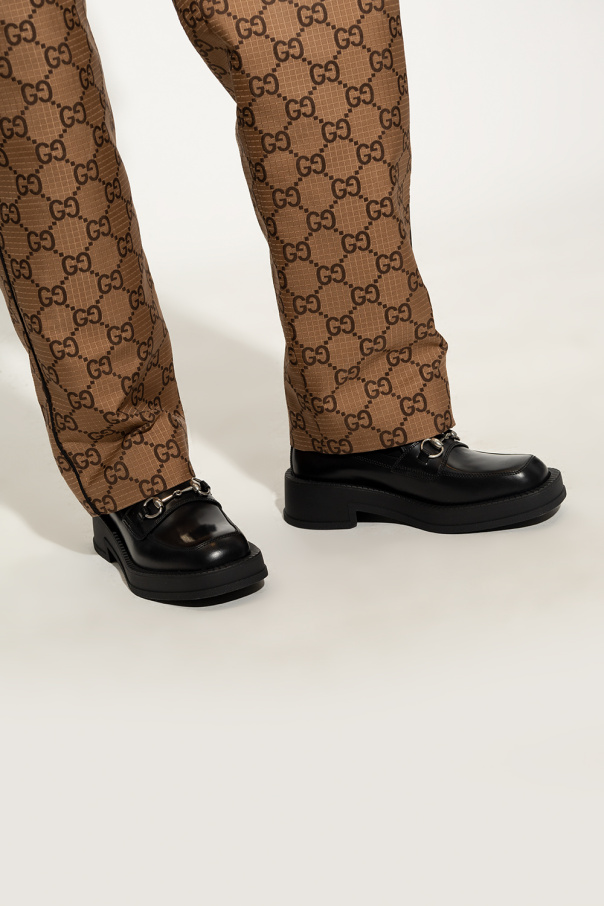 Gucci Brille Skórzane buty typu ‘loafers’