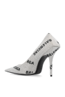 Balenciaga SILVER ‘Square Knife’ pumps