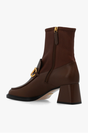 Gucci Leather heeled ankle boots