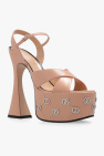 Gucci Leather platform sandals