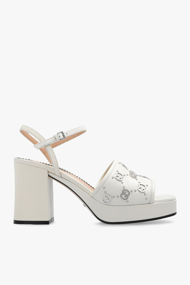 Gucci Heeled leather sandals