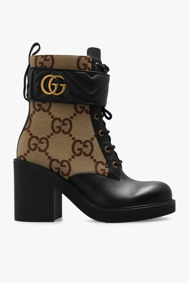Gucci Gucci mid-heel sequin sandals