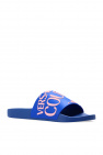 Versace Jeans Couture BLUE Slides with logo