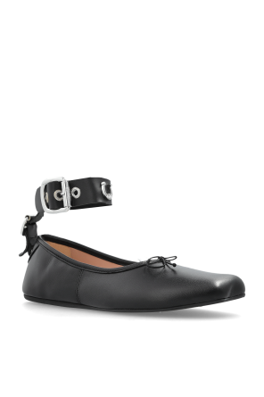 Vivienne Westwood Bailarinas de couro