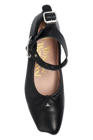Vivienne Westwood ‘Bardot’ leather ballet flats