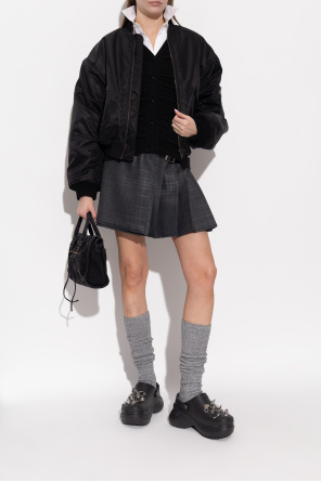 Balenciaga Gummistiefel mit Applikationen