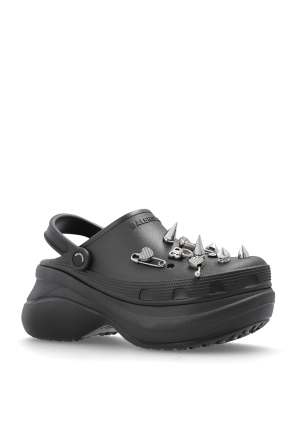 Balenciaga Gummistiefel mit Applikationen