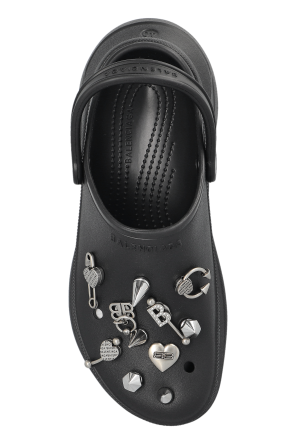 Balenciaga Gummistiefel mit Applikationen