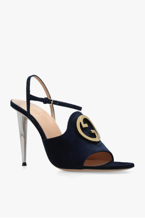 Gucci Suede heeled sandals